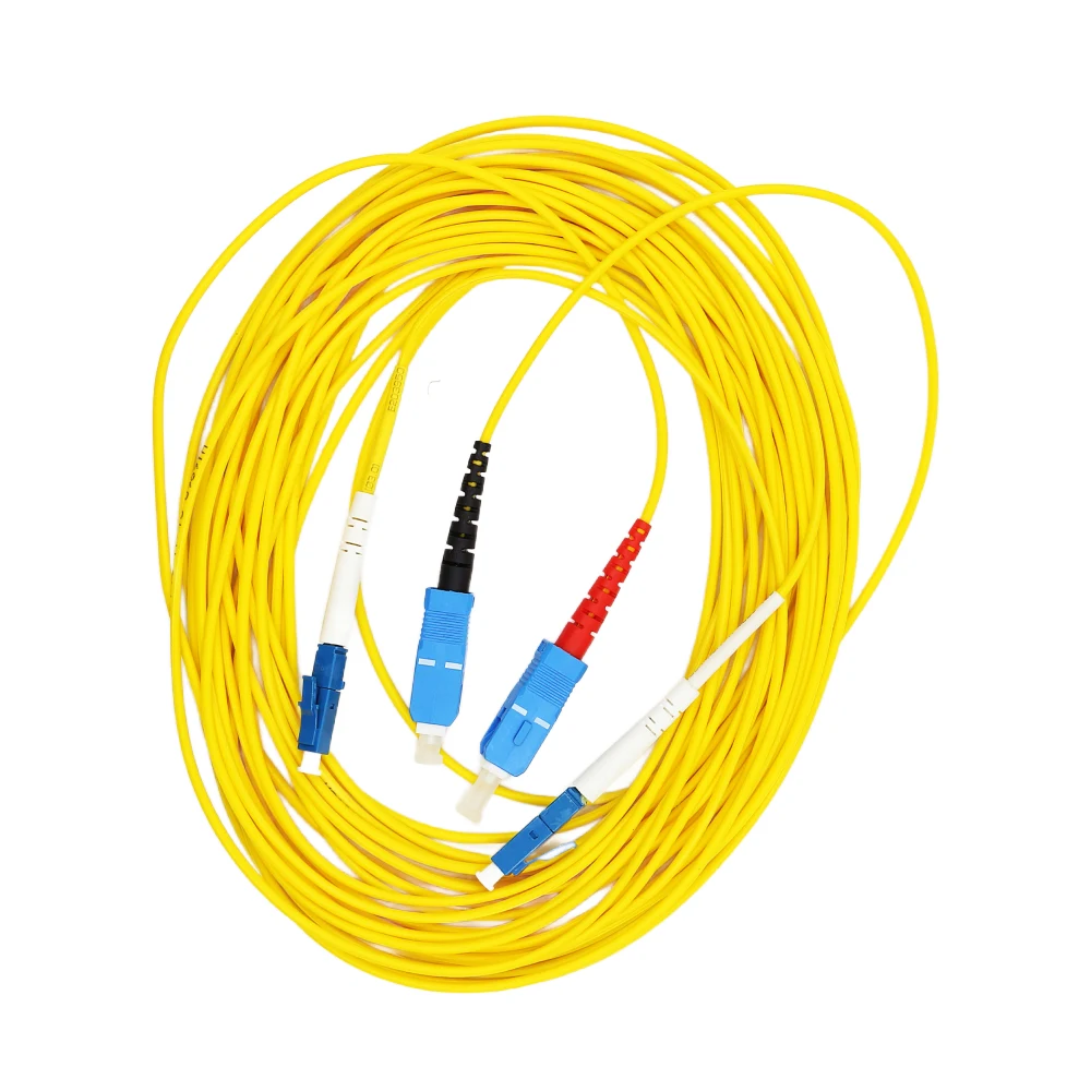 FIBRSOL FIBER PATCH CORD SC-LC DUPLEX 3.0mm 5m view 2